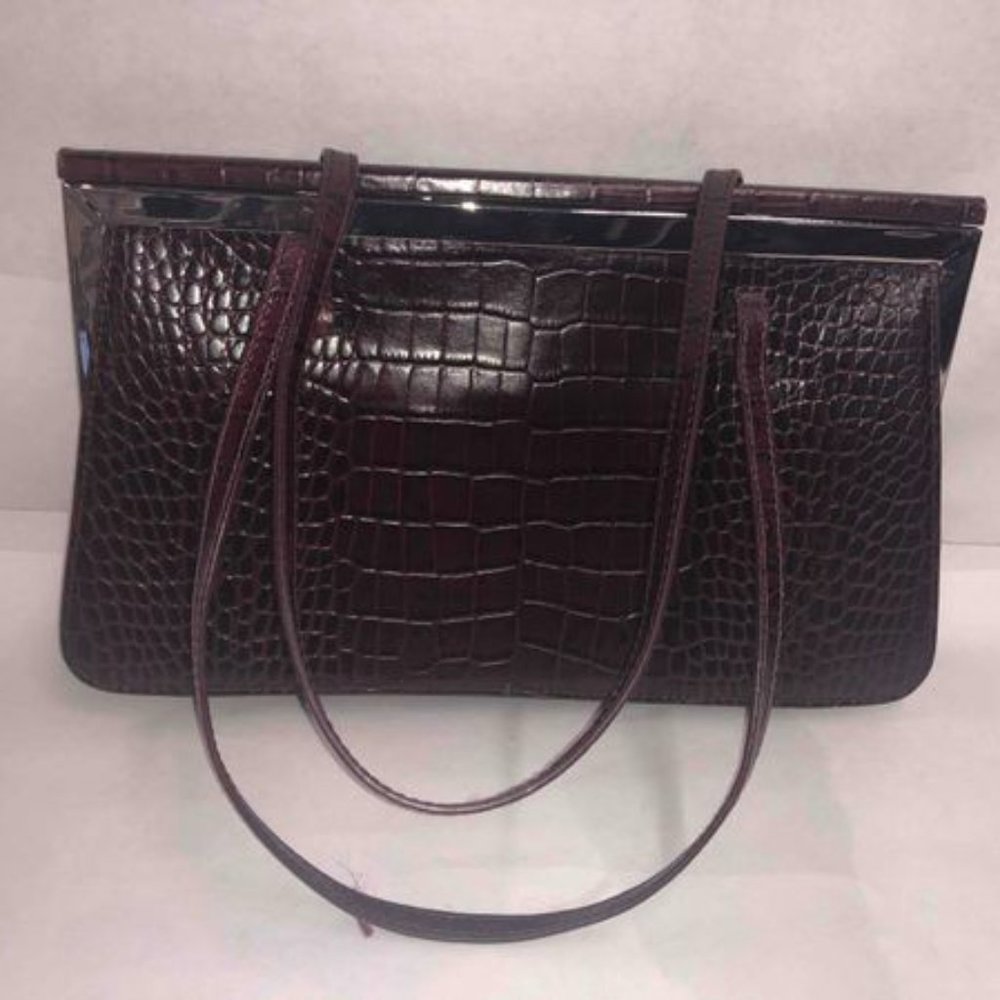 Antonio Melani Vintage crock embossed handbag